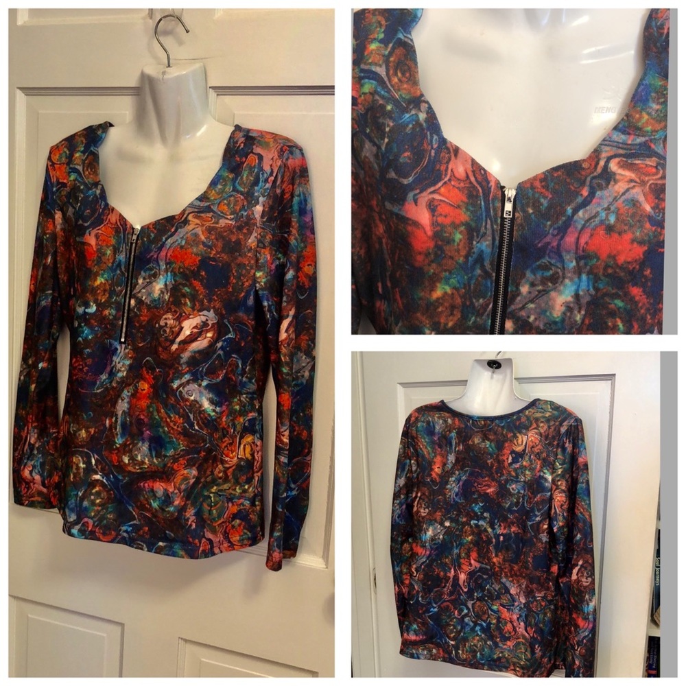 MissLook  Cute and Colorful Top